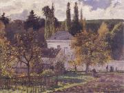 Villa at L-Hermitage,Pontoise Camille Pissarro